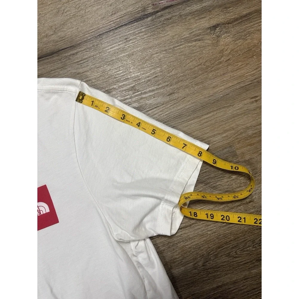 The North Face white t-shirt Size S